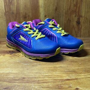 Catapult Women’s Athletic Shoes Purple Pink Green Low Top Lace up Size 6